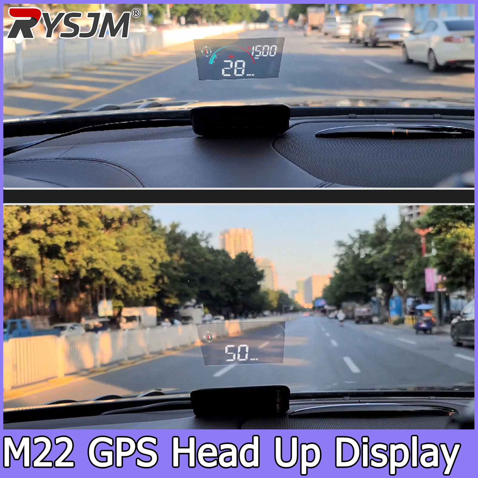 Anemometer Wind Speed - 윈드실드 프로젝터 M22 GPS 속도계 헤드업