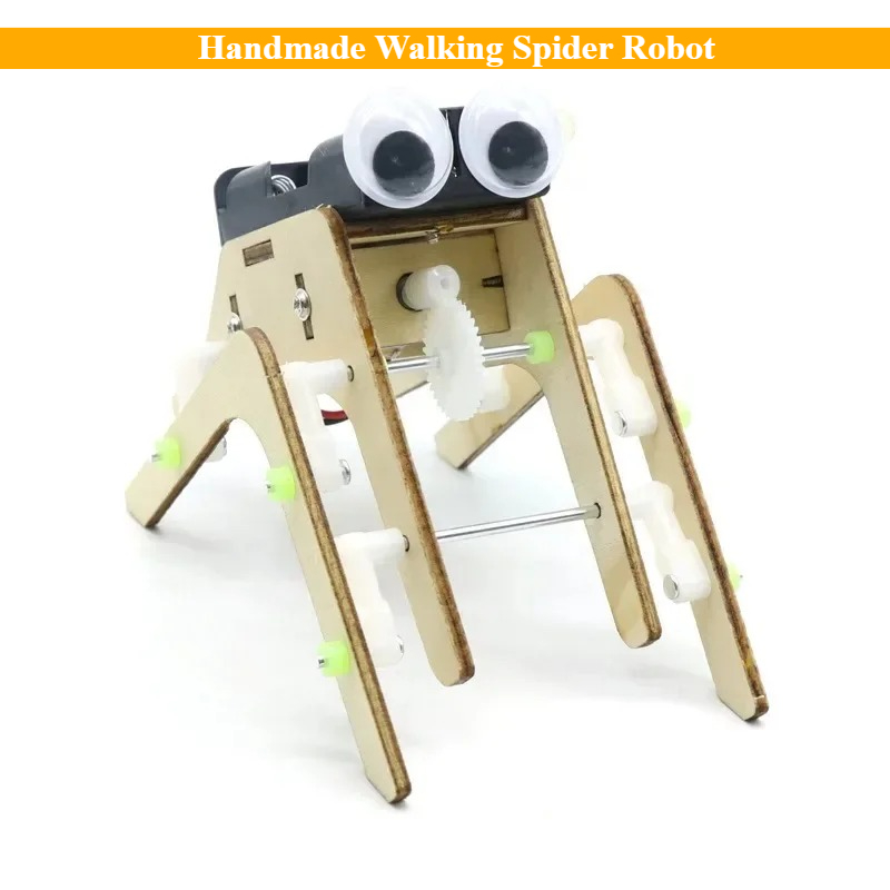 상상력 DIY 수제 워킹 스파이더 로봇 바이오닉 로봇  - Science Max 리뷰 및 가격